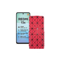 Чохол-флип з екошкіри для телефону Xiaomi Redmi 13x