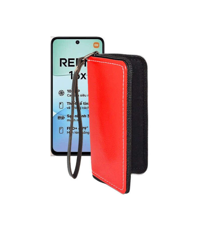 Чохол-гаманець з екошкіри для телефону Xiaomi Redmi 13x