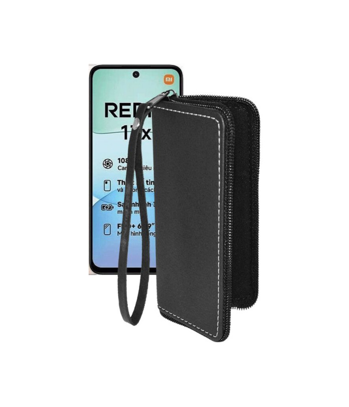 Чохол-гаманець з екошкіри для телефону Xiaomi Redmi 13x