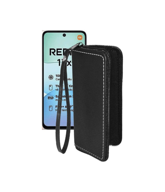 Чохол-гаманець з екошкіри для телефону Xiaomi Redmi 13x