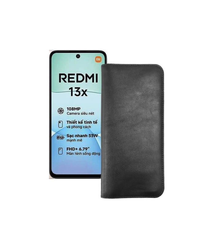 Портмоне з екошкіри для телефону Xiaomi Redmi 13x