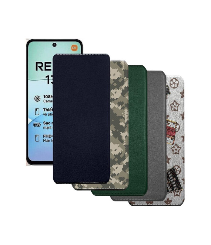 Накладка з екошкіри для телефону Xiaomi Redmi 13x