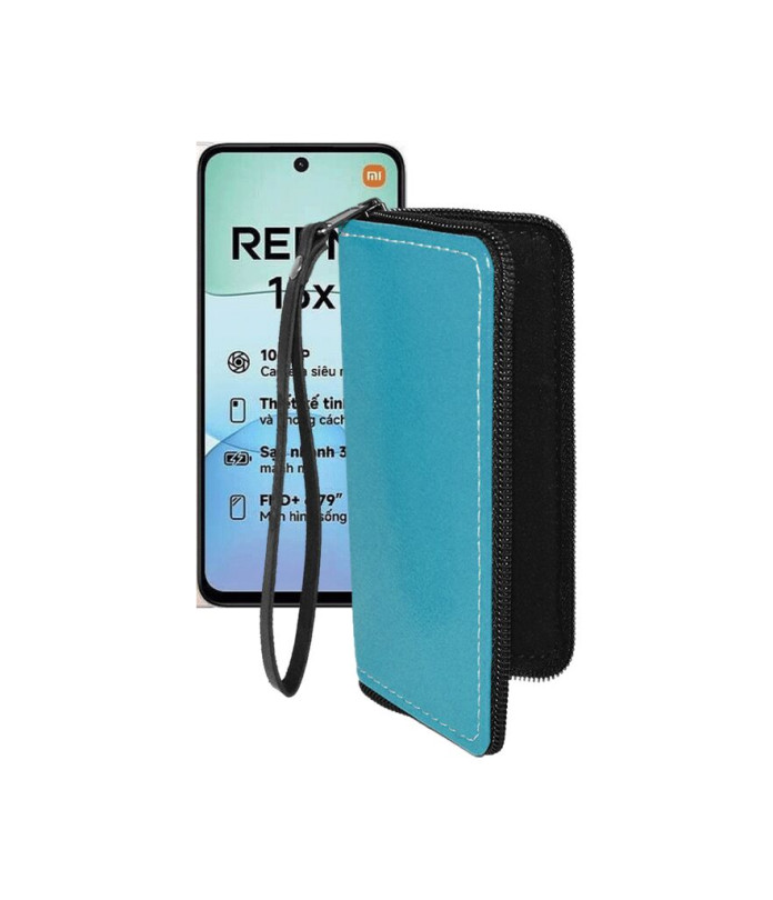 Чохол-гаманець з екошкіри для телефону Xiaomi Redmi 13x