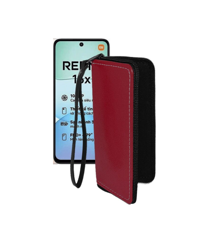 Чохол-гаманець з екошкіри для телефону Xiaomi Redmi 13x