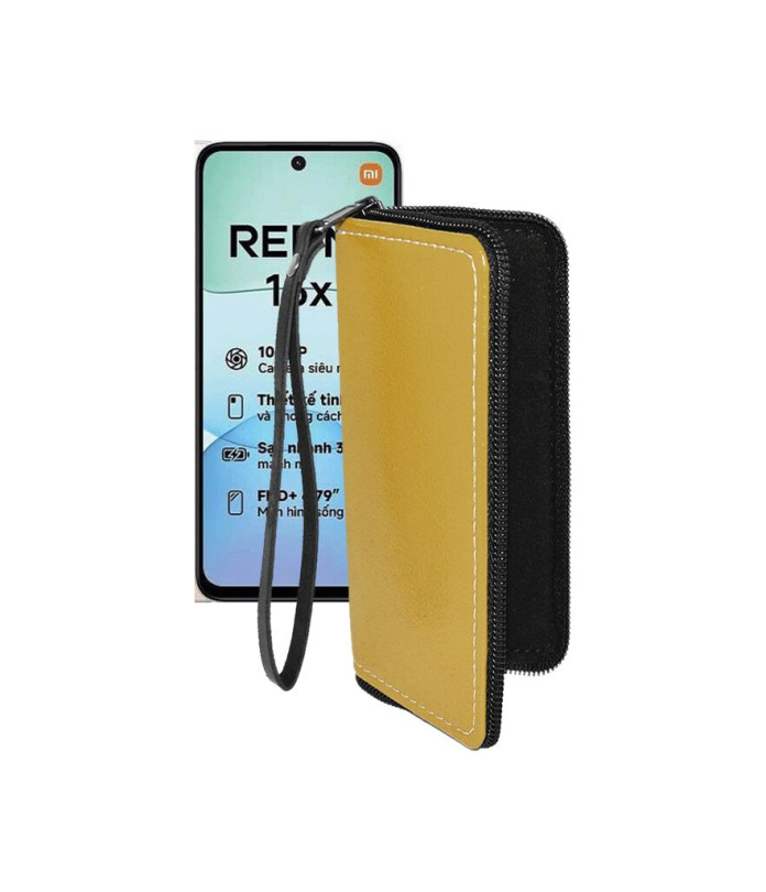 Чохол-гаманець з екошкіри для телефону Xiaomi Redmi 13x