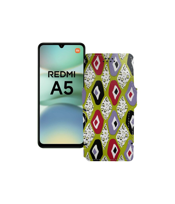Чохол-книжка з екошкіри для телефону Xiaomi Redmi A5 4G
