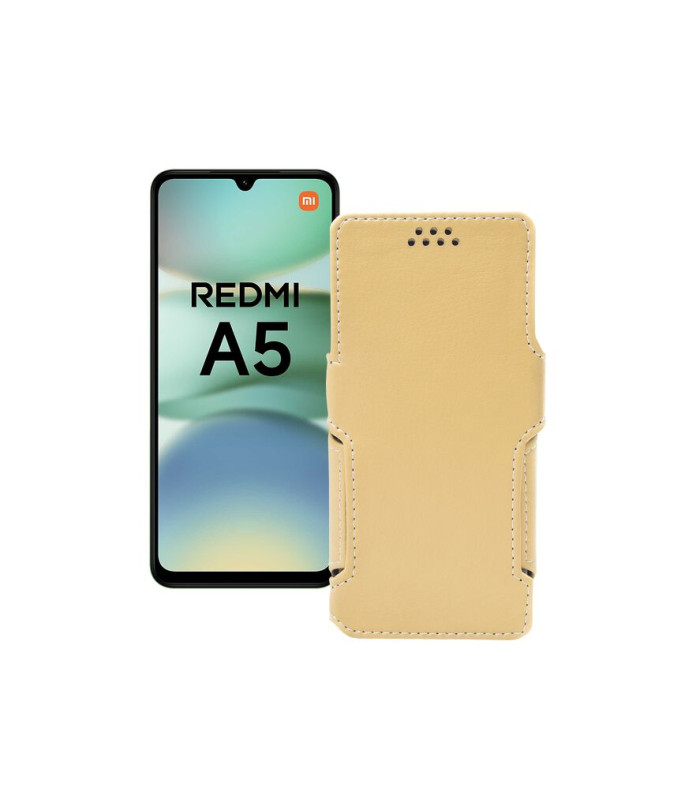 Чохол-книжка з екошкіри для телефону Xiaomi Redmi A5 4G