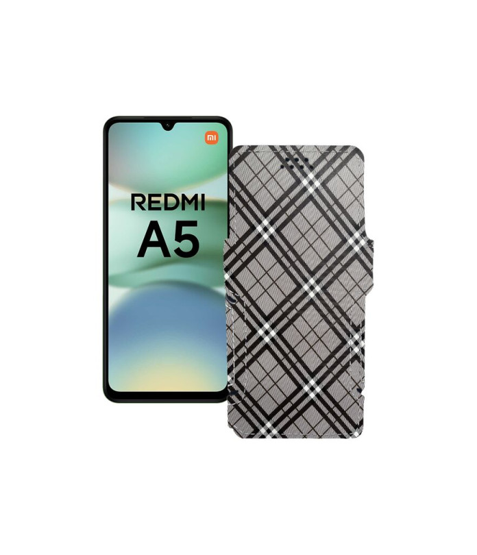 Чохол-книжка з екошкіри для телефону Xiaomi Redmi A5 4G