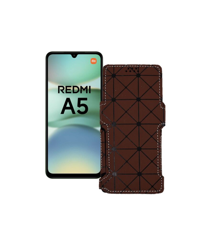 Чохол-книжка з екошкіри для телефону Xiaomi Redmi A5 4G