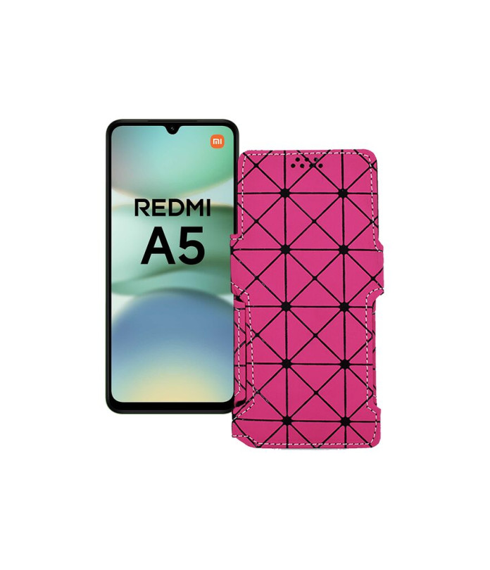 Чохол-книжка з екошкіри для телефону Xiaomi Redmi A5 4G