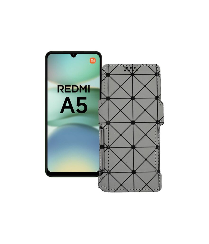 Чохол-книжка з екошкіри для телефону Xiaomi Redmi A5 4G