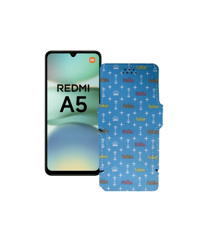 Чохол-книжка з екошкіри для телефону Xiaomi Redmi A5 4G