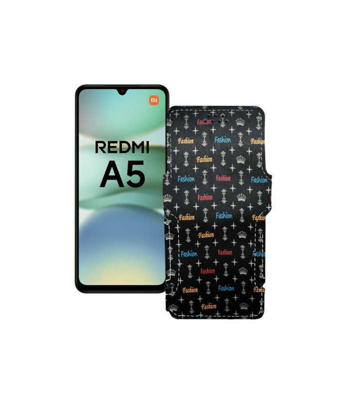 Чохол-книжка з екошкіри для телефону Xiaomi Redmi A5 4G
