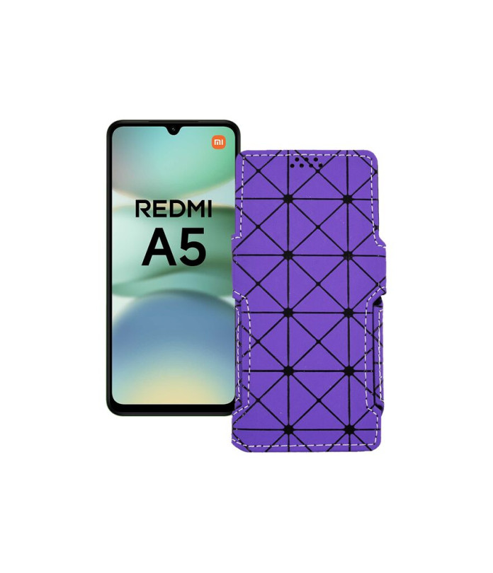 Чохол-книжка з екошкіри для телефону Xiaomi Redmi A5 4G