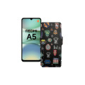Чохол-книжка з екошкіри для телефону Xiaomi Redmi A5 4G