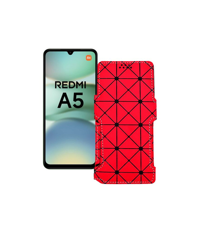 Чохол-книжка з екошкіри для телефону Xiaomi Redmi A5 4G