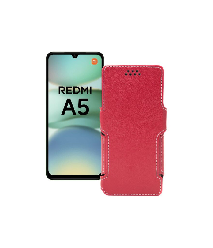 Чохол-книжка з екошкіри для телефону Xiaomi Redmi A5 4G