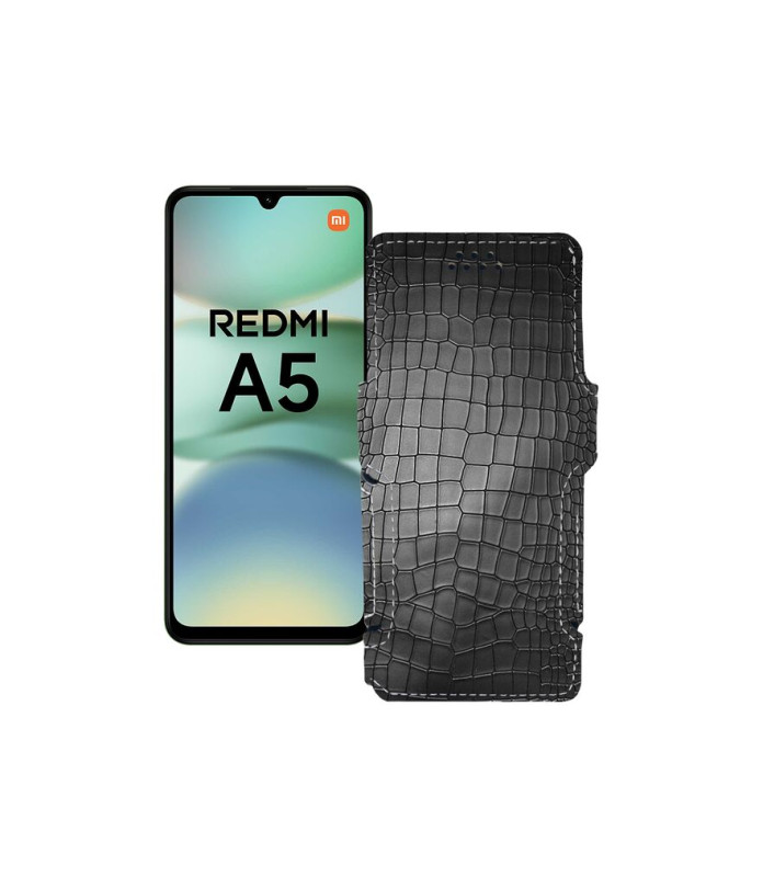 Чохол-книжка з екошкіри для телефону Xiaomi Redmi A5 4G