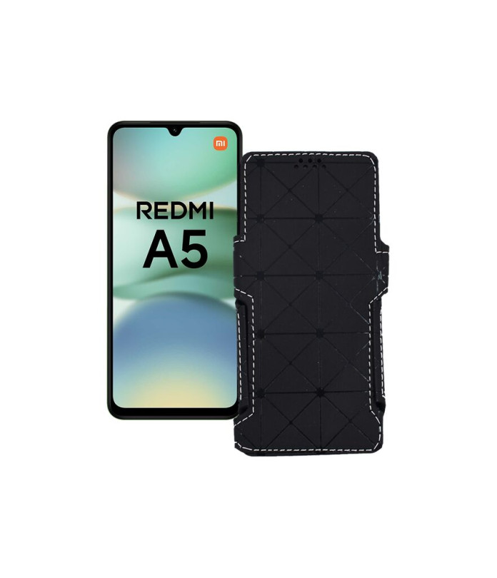Чохол-книжка з екошкіри для телефону Xiaomi Redmi A5 4G