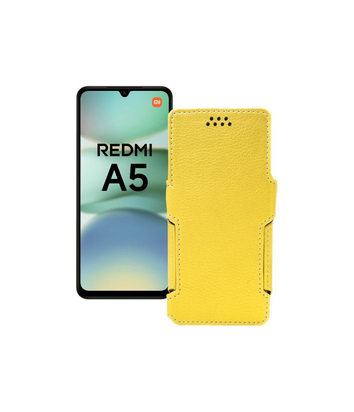 Чохол-книжка з екошкіри для телефону Xiaomi Redmi A5 4G