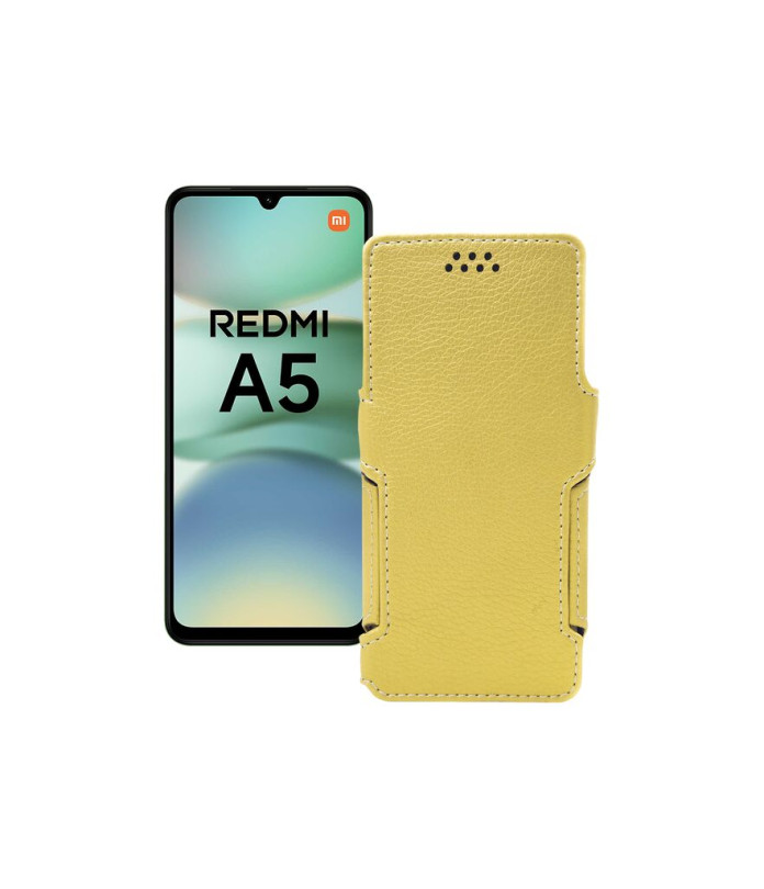 Чохол-книжка з екошкіри для телефону Xiaomi Redmi A5 4G