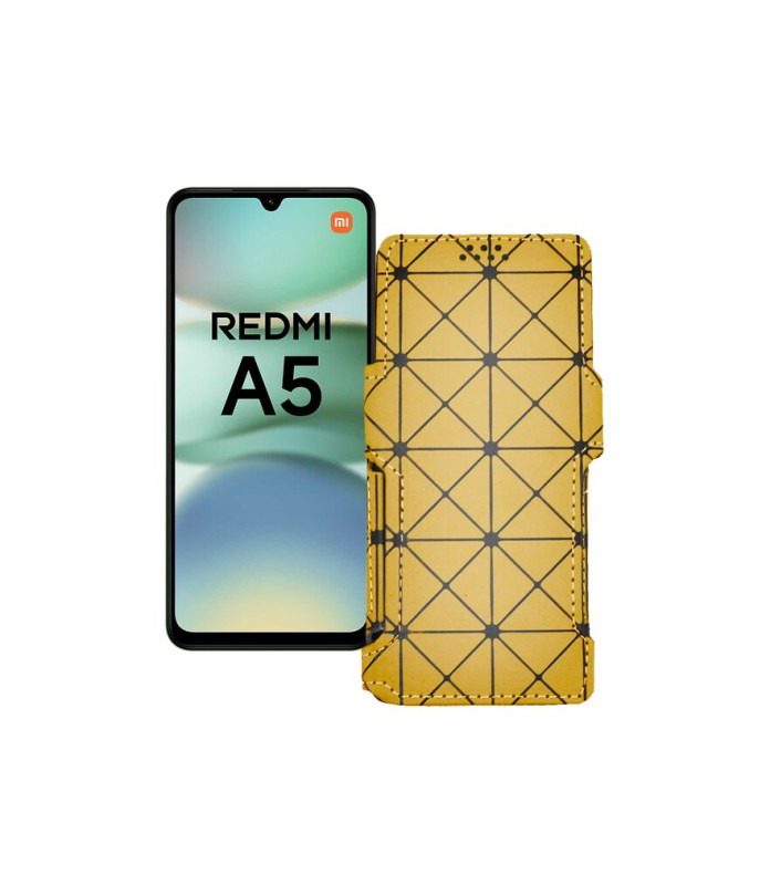 Чохол-книжка з екошкіри для телефону Xiaomi Redmi A5 4G