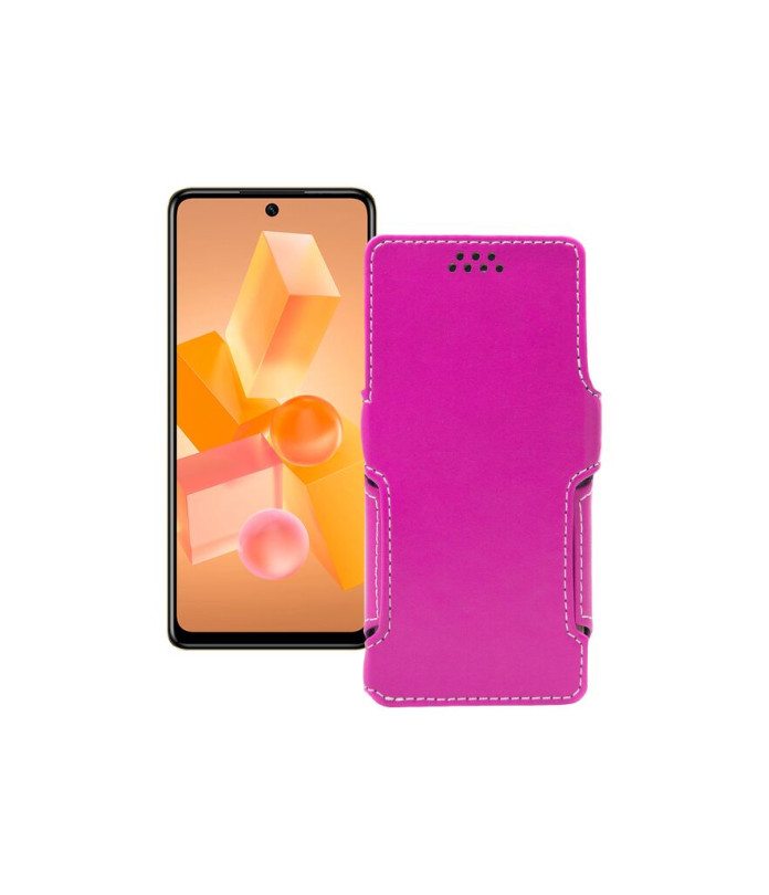 Чохол-книжка з екошкіри для телефону Infinix Hot 40 Pro