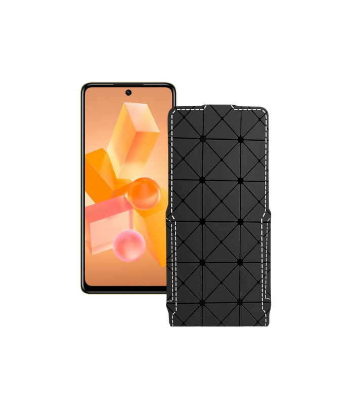 Чохол-флип з екошкіри для телефону Infinix Hot 40 Pro