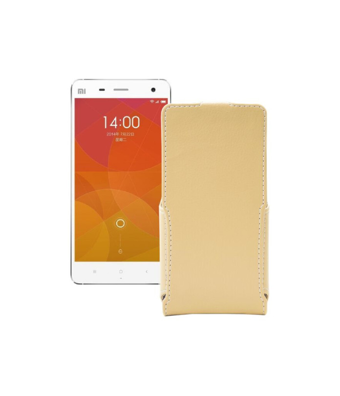 Чохол-флип з екошкіри для телефону Xiaomi Мі4 (Мi4W, Mi4X, Mi4i, Mi4c)