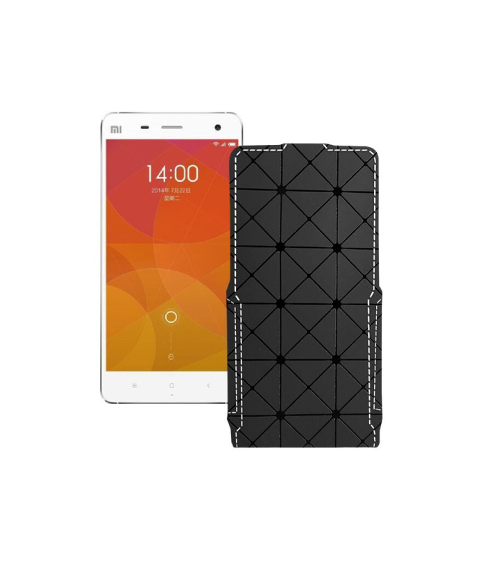 Чохол-флип з екошкіри для телефону Xiaomi Мі4 (Мi4W, Mi4X, Mi4i, Mi4c)