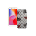 Чохол-книжка з екошкіри для телефону Xiaomi Redmi 6A (2 sim slot)