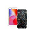 Чохол-книжка з екошкіри для телефону Xiaomi Redmi 6A (2 sim slot)