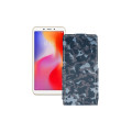 Чохол-флип з екошкіри для телефону Xiaomi Redmi 6A (2 sim slot)