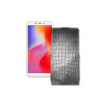 Чохол-флип з екошкіри для телефону Xiaomi Redmi 6A (2 sim slot)