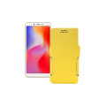 Чохол-книжка з екошкіри для телефону Xiaomi Redmi 6A (2 sim slot)