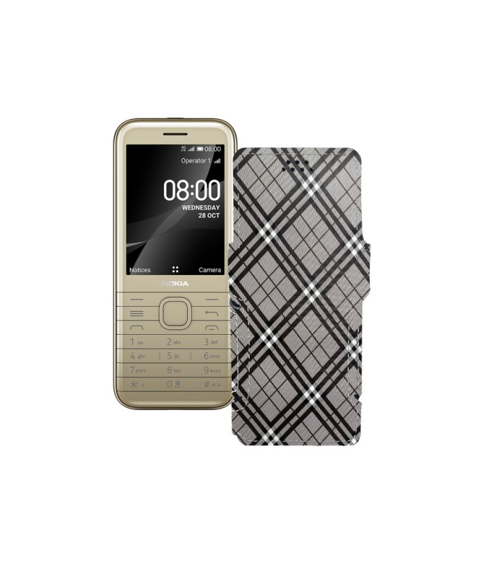 Чохол-книжка з екошкіри для телефону Nokia 8800 4G