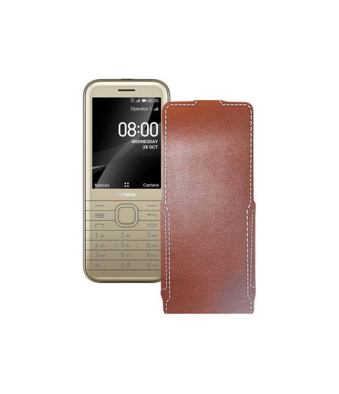 Чохол-флип з екошкіри для телефону Nokia 8800 4G