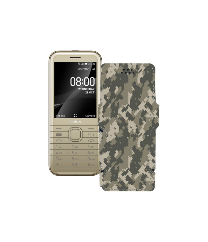 Чохол-книжка з екошкіри для телефону Nokia 8800 4G