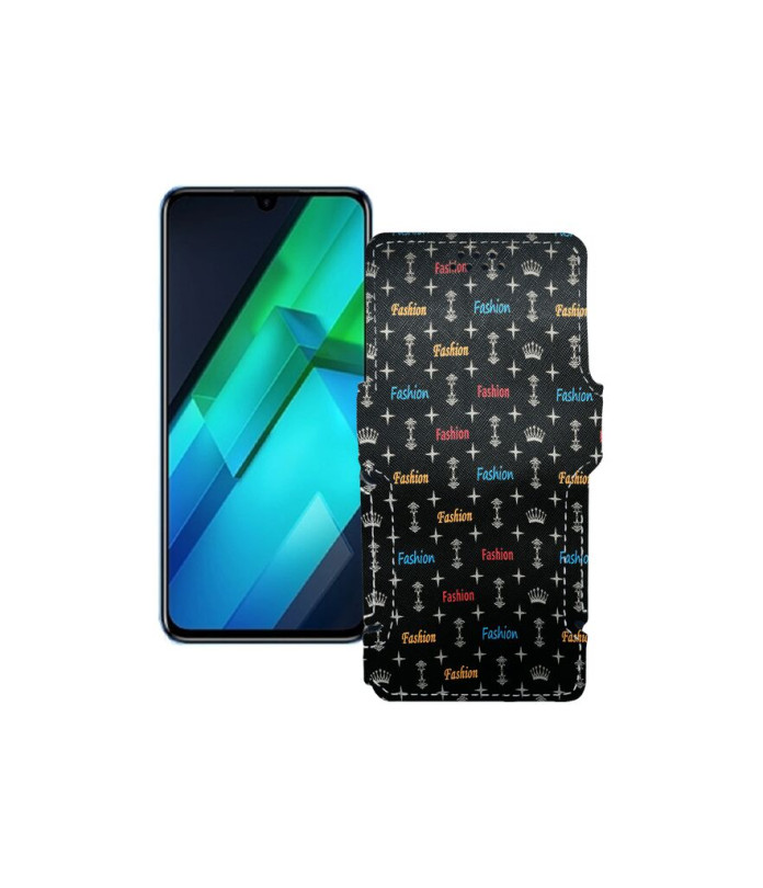 Чохол-книжка з екошкіри для телефону Infinix Note 12 VIP