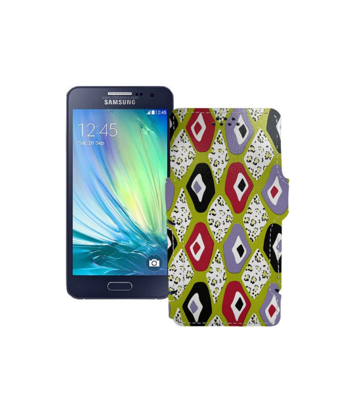 Чохол-книжка з екошкіри для телефону Samsung Galaxy A3 2014 (A300)