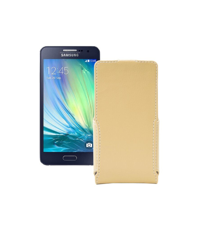 Чохол-флип з екошкіри для телефону Samsung Galaxy A3 2014 (A300)