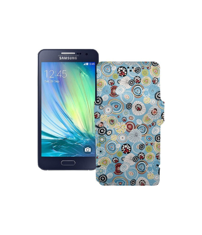 Чохол-книжка з екошкіри для телефону Samsung Galaxy A3 2014 (A300)