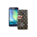 Чохол-флип з екошкіри для телефону Samsung Galaxy A3 2014 (A300)