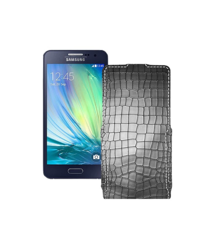 Чохол-флип з екошкіри для телефону Samsung Galaxy A3 2014 (A300)