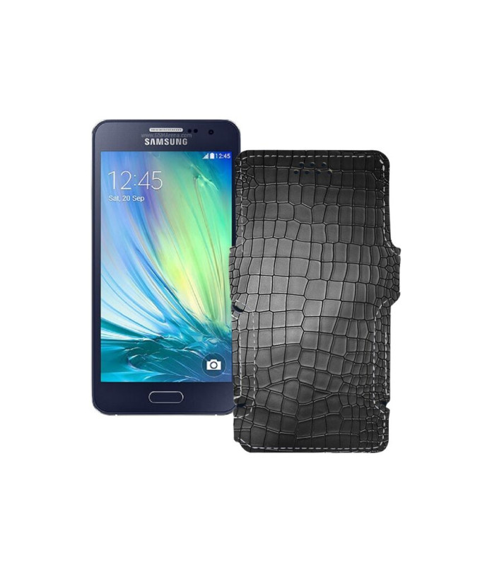 Чохол-книжка з екошкіри для телефону Samsung Galaxy A3 2014 (A300)