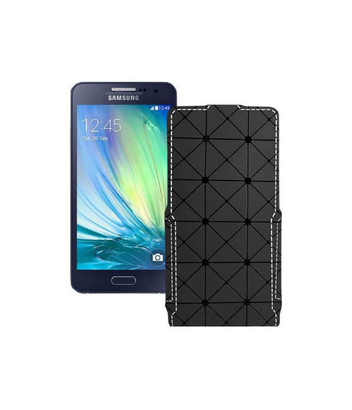 Чохол-флип з екошкіри для телефону Samsung Galaxy A3 2014 (A300)