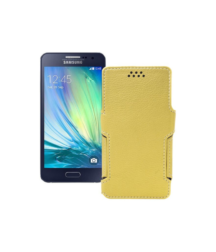 Чохол-книжка з екошкіри для телефону Samsung Galaxy A3 2014 (A300)