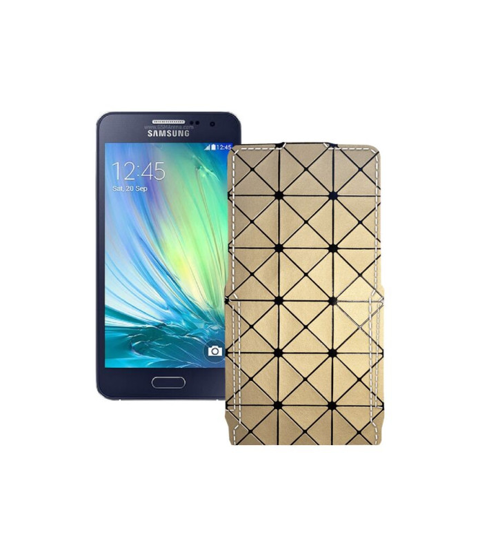 Чохол-флип з екошкіри для телефону Samsung Galaxy A3 2014 (A300)