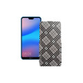 Чохол-флип з екошкіри для телефону Huawei P20