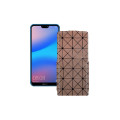 Чохол-флип з екошкіри для телефону Huawei P20